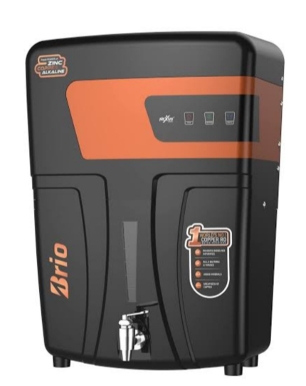 Nexus Brio RO + UV + UF + Copper + Zinc + Alkaline Purifier